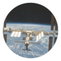 Space station stickers