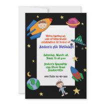 Space Travel Invitation
