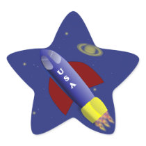 Space Traveller Sticker