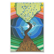 SPACE TREE PHOTO PRINT
