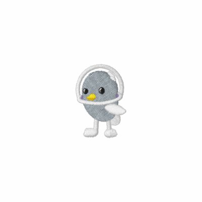 Space Tweep Small Birdonaut Polo by FlyingJenny