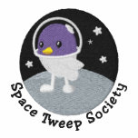 Space Tweep Society Logo with Lettering embroidered shirts