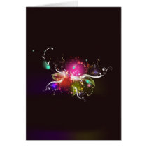 Space Wings: Vector Art: Greeting Cards