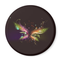 Space Wings: Vector Art: Refrigerator Magnet