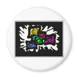 Spaced magnets