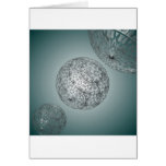 Spaced out 3d design cards