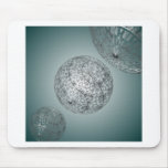 Spaced out 3d design mousepads