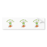 Spaced Out Alien bumper stickers