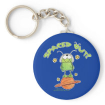 Spaced Out Alien Keychain