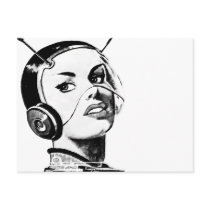 Spacegirl postcards