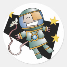 Spaceman Stickers