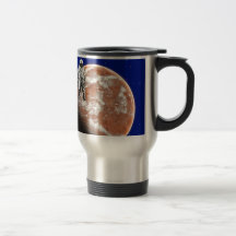 Spaceman with little-dog coffee mug