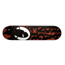 spacemancolorboard skate deck