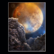 Spacerock IV: Lonely Planet - Postcard postcards