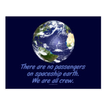 Spaceship Earth, Environment Post Card