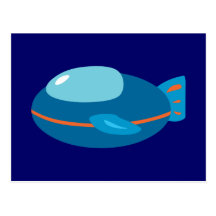 Spaceship Post Cards
