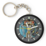 SpaceView Watch Keychain