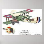 Spad XIII flown by Lt. Frank Luke posters