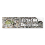 Spadefoots bumper stickers