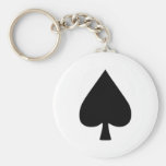 Spades - Poker Key Chain