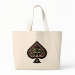 Spades Symbol: Orange & Red: bags