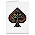 Spades Symbol: Orange & Red: Cards