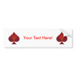 Spades Symbol: Vector Artwork: bumper stickers