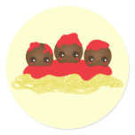 Spaghetti & Meatballs stickers