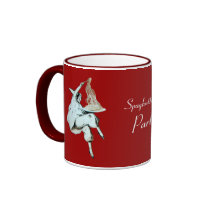 SPAGHETTI PARTY ITALIAN KITCHEN, RESTAURANT red Coffee Mug