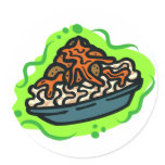 Spaghetti stickers