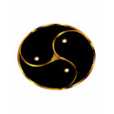 Spaghetti Strap BDSM Gold Emblem Shirt