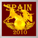 Spain 2010 Huge poster print for soccer fans