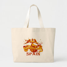 Spain 2010 World Champions Vuvuzela Soccer Canvas Bags