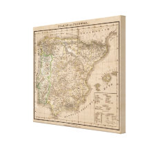 Spain and Portugal 20 Gallery Wrap Canvas