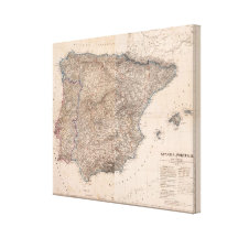 Spain and Portugal 8 Canvas Prints