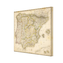 Spain and Portugal Canvas Prints