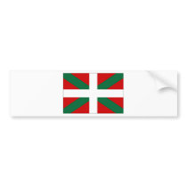 Spain Basque Flag Bumper Stickers