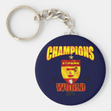 Spain Champions of the World 2010 Keychain