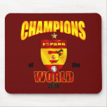 Spain Champions of the World 2010 Mouse Pads