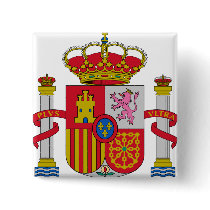 Spain Coat of Arms detail Buttons