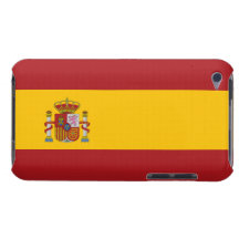 Spain Flag Barely There™ iPod Touch Case