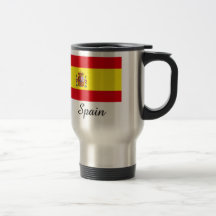 Spain Flag Design Coffee Mug