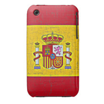 SPAIN FLAG iPhone 3 Case-Mate Case