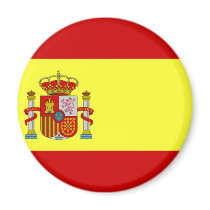 Spain Flag Refrigerator Magnets