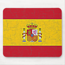 SPAIN FLAG MOUSE PAD