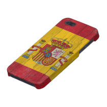 Spain Flag vintage grunge iphone cases