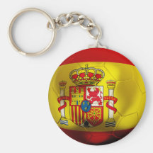 Spain Football Key Chains