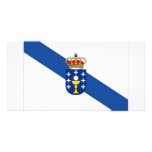 Spain Galicia Flag photo cards