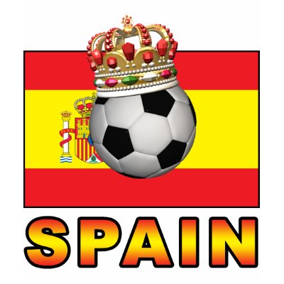 Spain King Of Football T-shirt