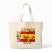 Spain Large España Flag Raging bull Toro Gifts Bags